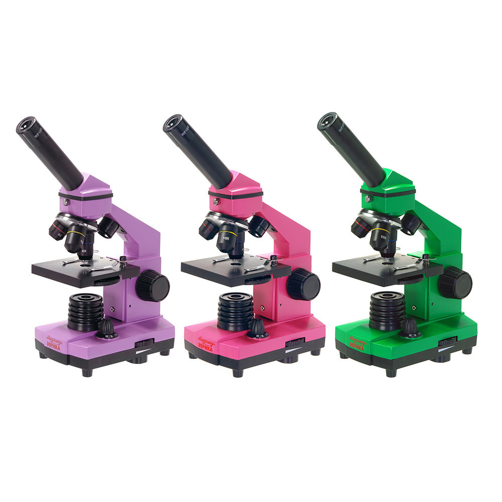 Микроскоп школьный Микромед Эврика 40х-400х в кейсе Микроскоп школьный Микромед Эврика 40х-400х в кейсе