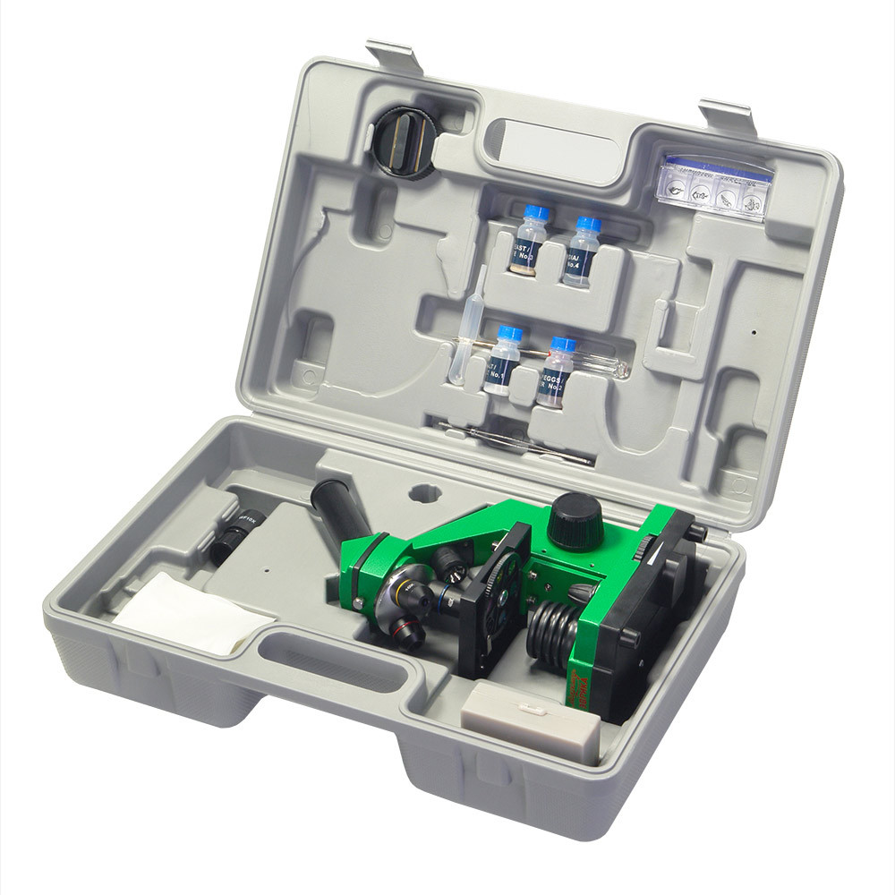 Микроскоп школьный Микромед Эврика 40х-400х в кейсе Микроскоп школьный Микромед Эврика 40х-400х в кейсе